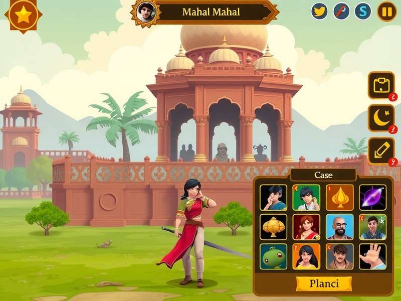 Mystic Mahal Journey character customization options